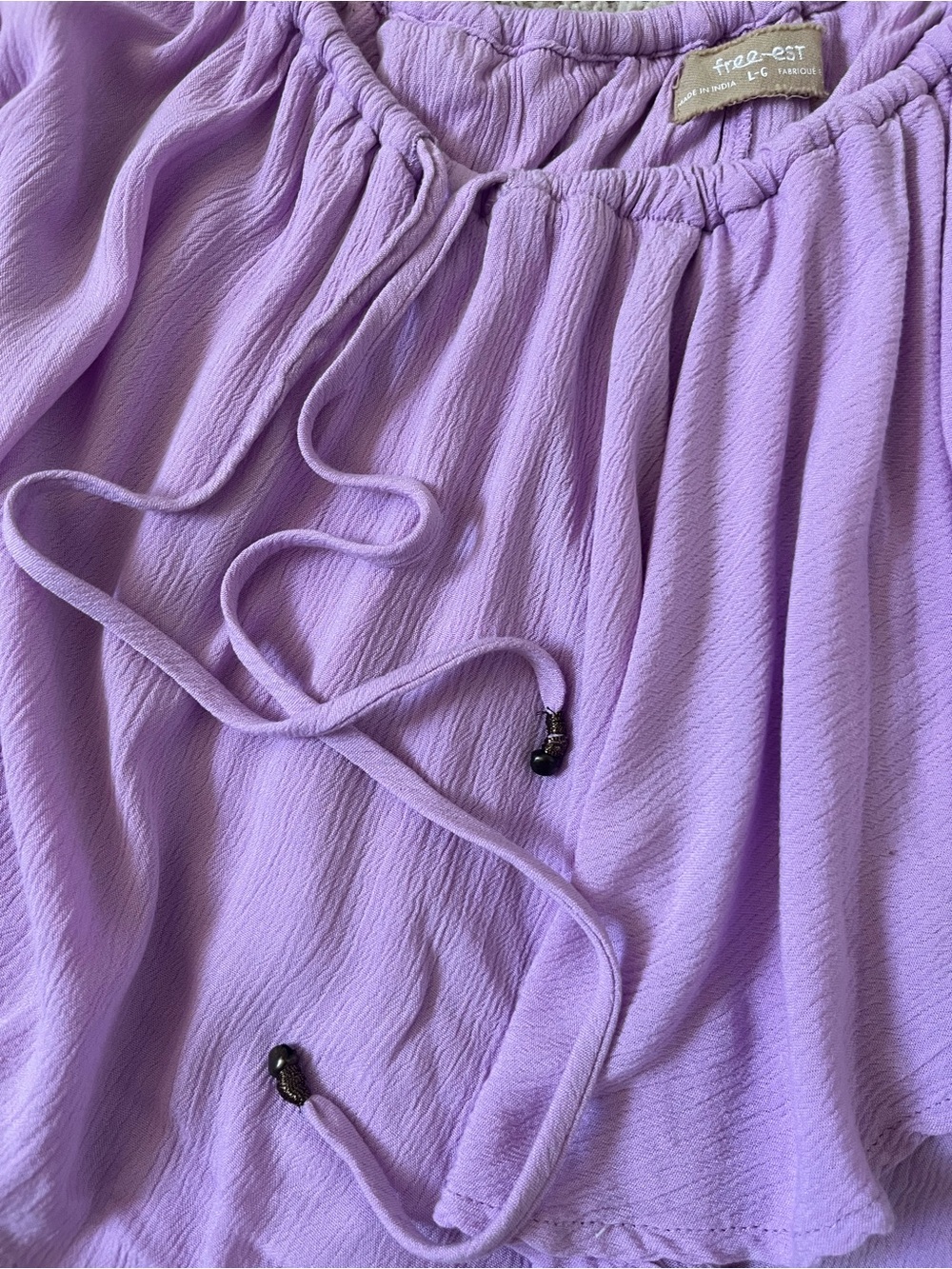 Free People free-est Delilah Skort Set - Lilac Bouqet | Large NWOT - Picture 5 of 6
